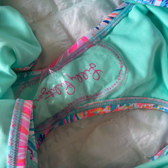 Lilly Pulitzer lagoon Bikini Bottom Vibrant Swimwear - Picture 9 of 11
